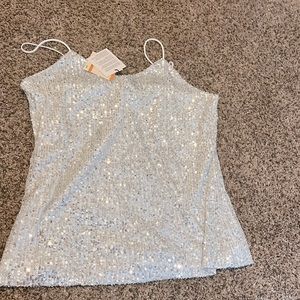 NEW WITH TAGS Anne Klein sparkle shirt